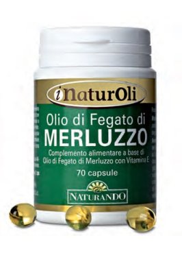 I NATUROLI OLIO DI FEGATO DI MERLUZZO 70 CAPSULE