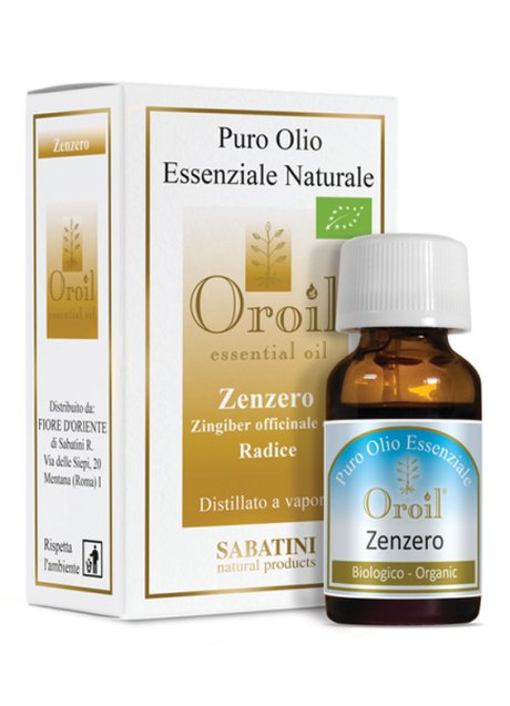 ZENZERO OLIO ESSENZIALE 10ML