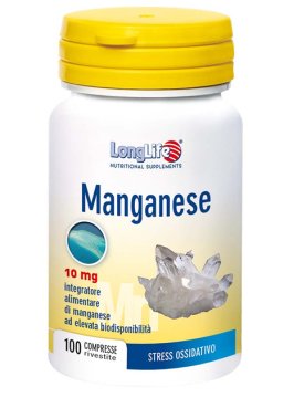 LONGLIFE MANGANESE 10 MG 100 COMPRESSE
