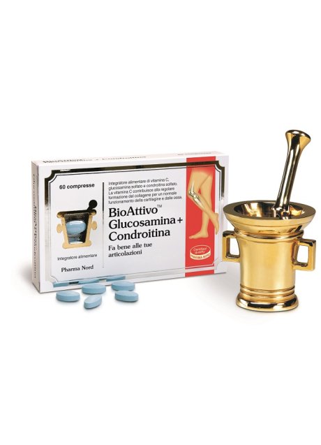 BIOATTIVO GLUCOSAMINA + CONDROITINA 60 COMPRESSE