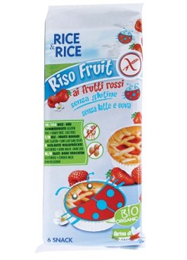 R&R RISO FRUIT FRU ROSSI 6X33G