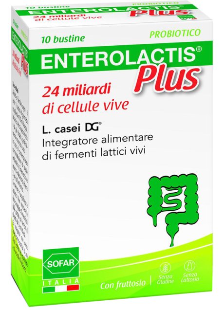 ENTEROLACTIS PLUS POLVERE 10 BUSTINE