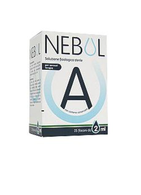 NEBUL SOLUZIONE FISIOLOGICA 25 FLACONCINI MONODOSE 2 ML