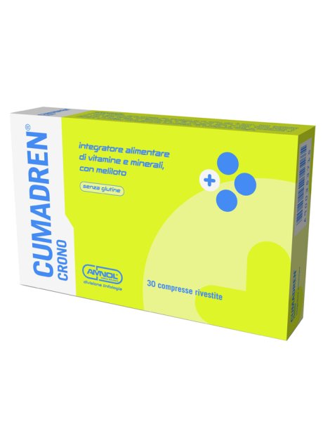 CUMADREN CRONO INTEG 30CPR 800MG