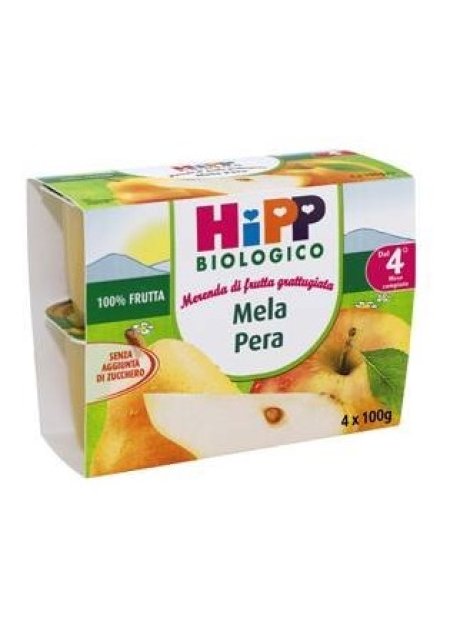 HIPP GRATTUGIA MELA PERA 4X100G