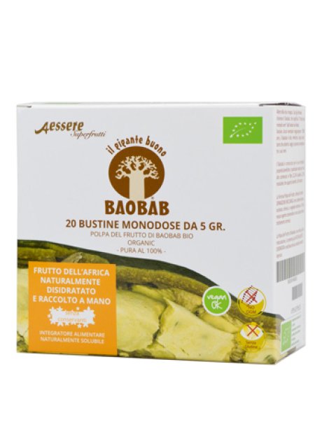 BAOBAB AESSERE POLPA BIO 20X5G