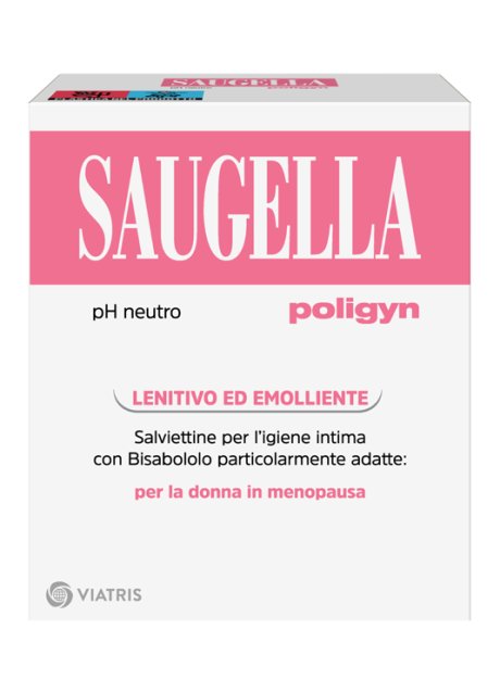 SAUGELLA SALVIETTINE POLIGYN PER 10 BUSTINE