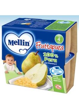 MELLIN FRUTTA PURA PERA 4X100G