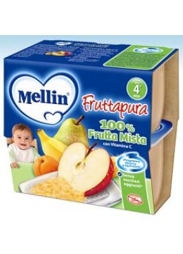 MELLIN FRUTTA PURA MIST 4X100G