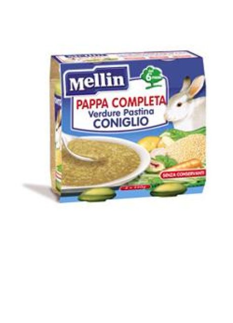 MELLIN-PAPPA COMPL CONIGL 2X250G