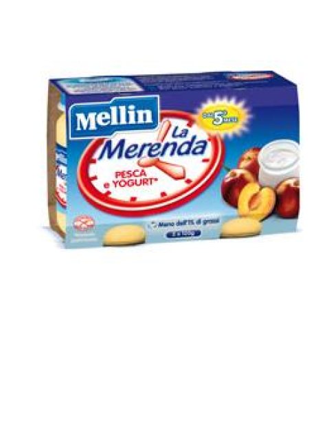 MELLIN MERENDA YOGURT PESCA 2 X 120 G