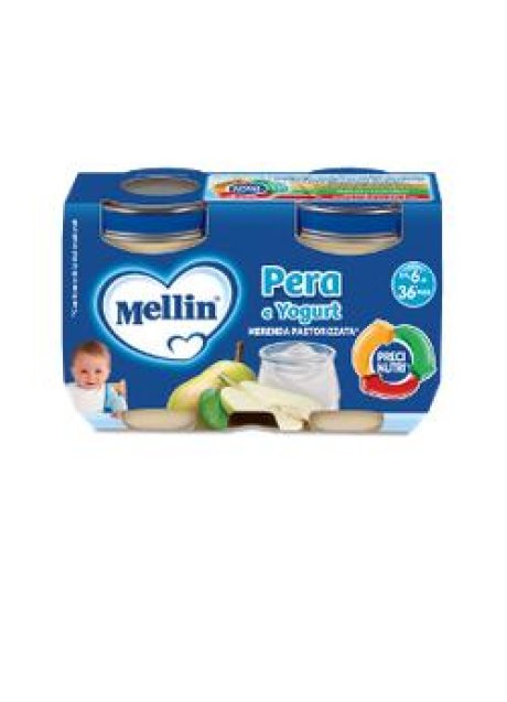 MELLIN MERENDA YOGURT PERA 2X120 G