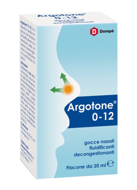 ARGOTONE 0-12 SOLUZIONE PER LAVAGGIO NASALE 20 ML