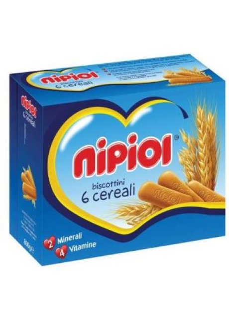 NIPIOL-BISCOT 6 CEREALI 800G