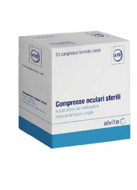 ALVITA COMPRESSA OCUL STER 10P