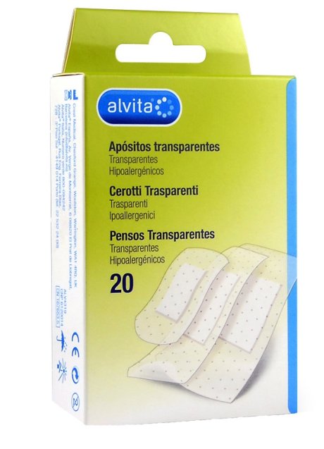 ALVITA CEROTTO TRASPARENTE20PZ