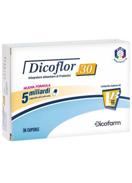 DICOFLOR 30 FERM LATT 30CPS