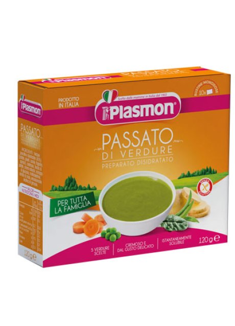 PLASMON PASSATO DRY VERDURA 10BS