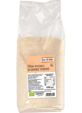 FARINA INTEGR GRANO TENERO 1KG