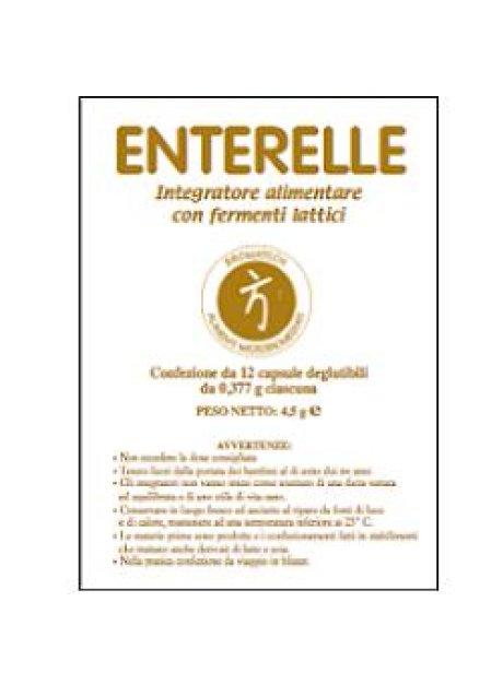 ENTERELLE 12 CAPSULE