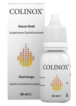 COLINOX SOSPENSIONE GASTROFUNZIONALE GOCCE OROSOLUBILI TRATTAMENTO METEORISMO AEROFAGIA COLICHE GASSOSE 20 ML