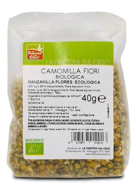 CAMOMILLA FIORI INTERI 40G FINES