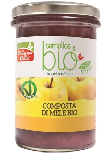 COMPOSTA MELE 320G SEMPL&BIO