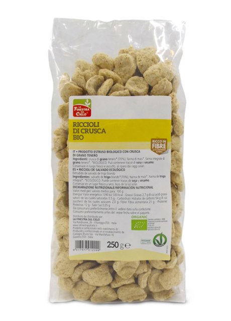 RICCIOLI CRUSCA 250G FINESTRA