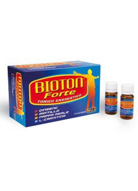 BIOTON FORTE CON CARNITINA 12 FLACONCINI