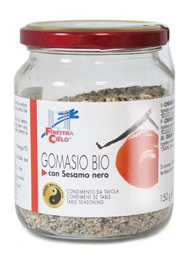 GOMASIO SESAMO NERO 150G BIO