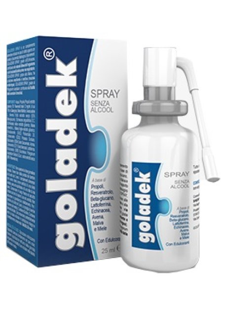 GOLADEK SPRAY NO ALCOOL 25 ML