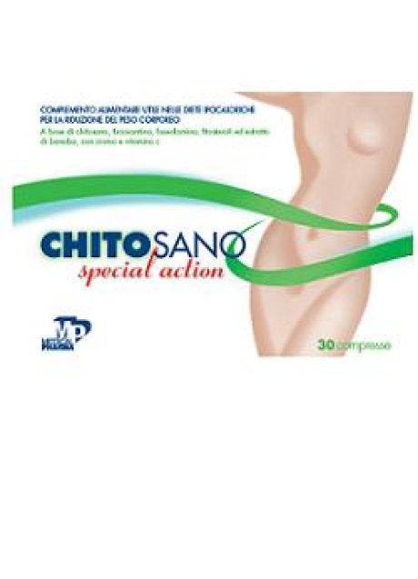 CHITOSANO SPECIAL ACTION INTEGRATORE ALIMENTARE 30 COMPRESSEIN BLISTER 29,55G*