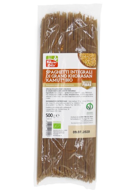 SPAGHETTI INTEGRALI DI KAMUT BIO 500 G