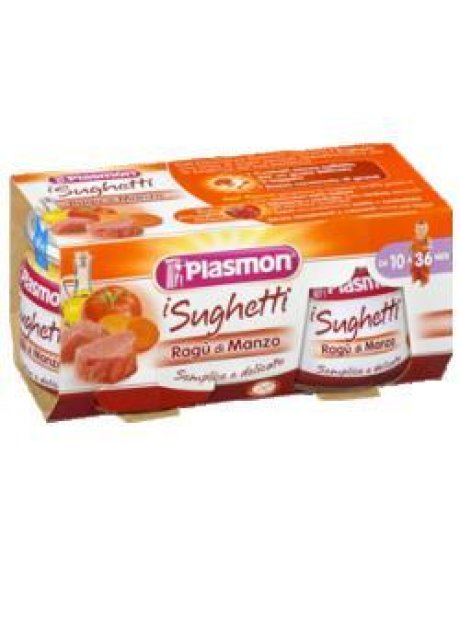 PLASMON SUGH RAGU'MANZO 2X80G