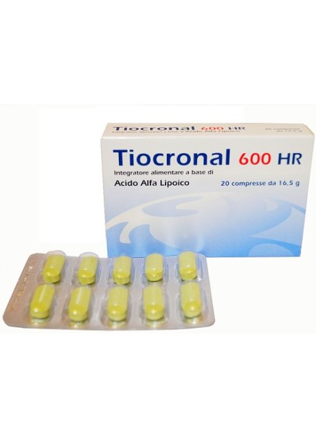 TIOCRONAL 600 HR 20 COMPRESSE