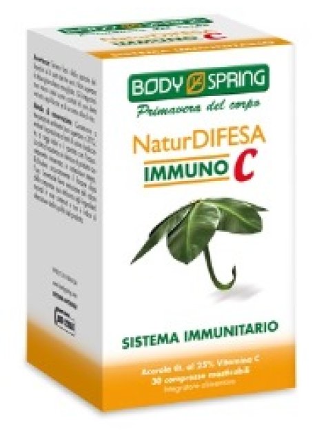 BODY SPRING NATURDIF IMMUNO C 30 COMPRESSE