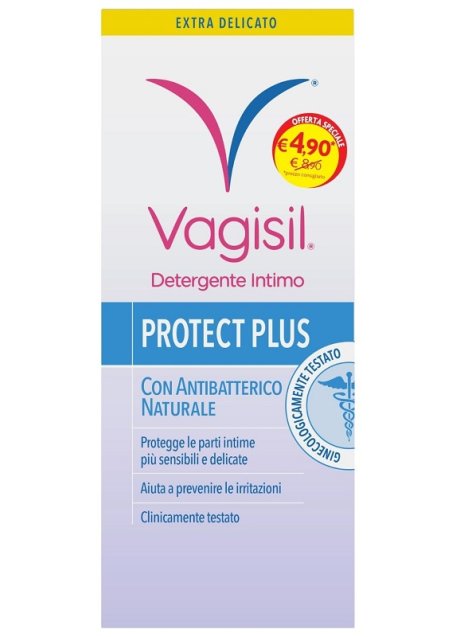 VAGISIL DETERGENTE INTIMO PROTECT PLUS 250 ML