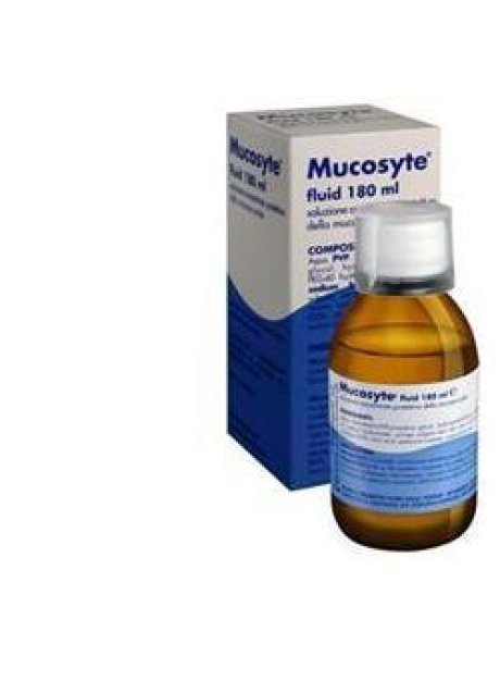 MUCOSYTE FLUID SOLUZIONE CONCENTRATA 180 ML