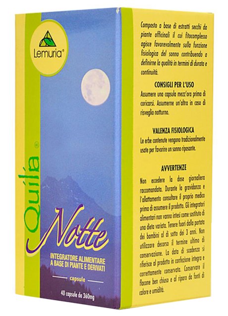 QUILIA NOTTE 40 CAPSULE