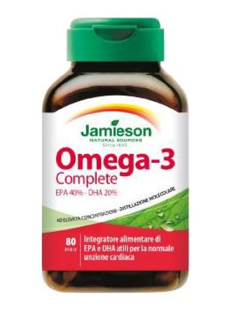 JAMIESON OMEGA 3 COMPLETE80PRL