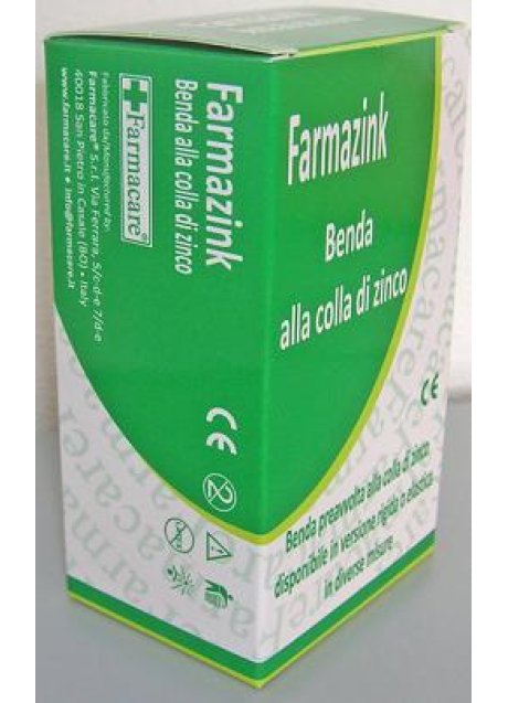 BENDA MEDICATA RIGIDA FARMAZINK CON OSSIDO DI ZINCO CM10X5M1 PEZZO