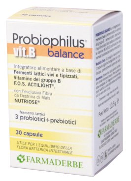 PROBIOPHILUS VIT B BALANC30CPS