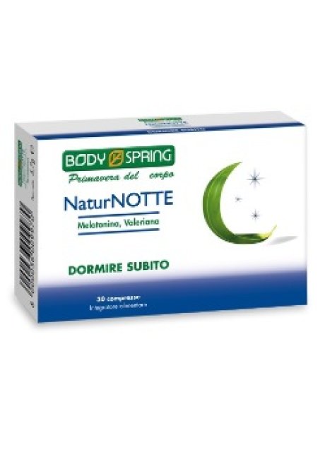 BODY SPRING NATUR NOTTE 30 COMPRESSE