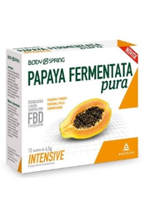 BODY SPRING PAPAYA FERMENTATA PURA INTENSIVE 12 BUSTINE