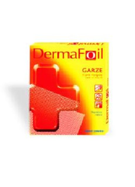 GARZA MEDICATA DERMAFOIL 10X10CM 10 PEZZI