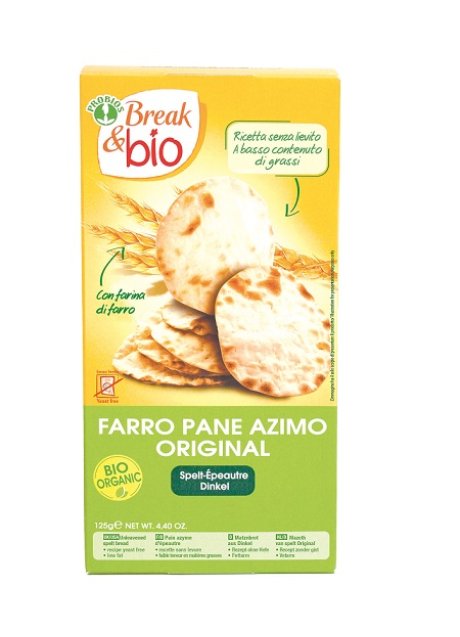 B&B PANE AZIMO FARRO ORIG 125G