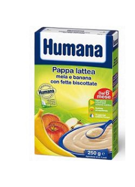 HUMANA PAPPA LATTEA MELA BAN