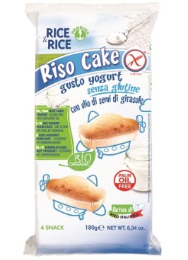 R&R RISO CAKE YOGURT 4X45G