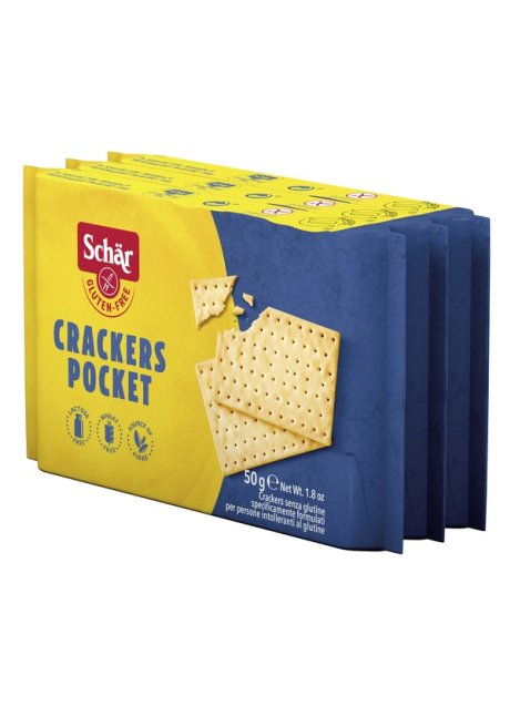 SCHAR CRACKERS POCKET 3 PEZZI 50 G