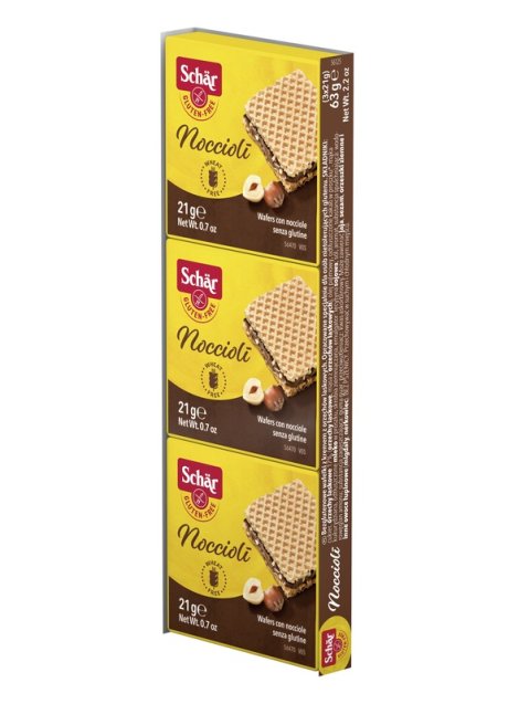 SCHAR-SNACK NOCCIOLI 3X21G